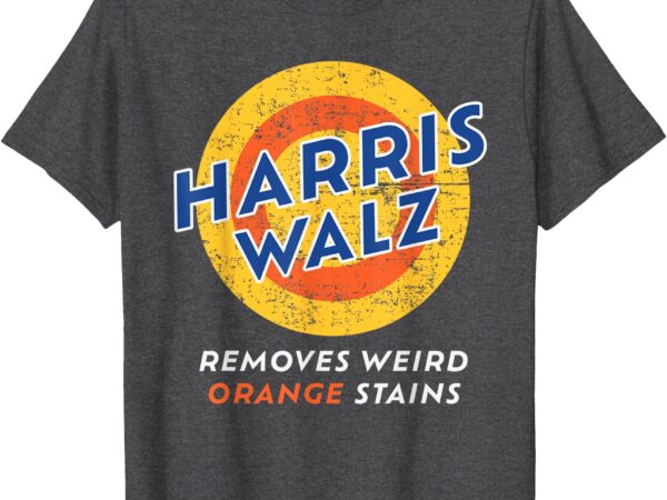 Harris walz 2024 waltz removes weird orange stains t-shirt