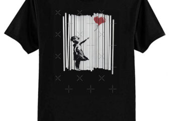 Hey! I Fixed It! Banksy Shredded Balloon Girl Essential T-Shirt