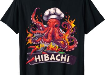 Hibachi Grill Teppanyaki Barbeque Japanese Cuisine T-Shirt