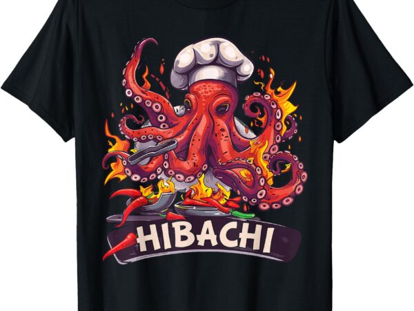 Hibachi grill teppanyaki barbeque japanese cuisine t-shirt