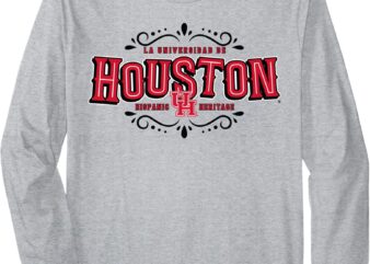 Hispanic Heritage La Universidad de Houston _ Houston Coogs Long Sleeve T-Shirt