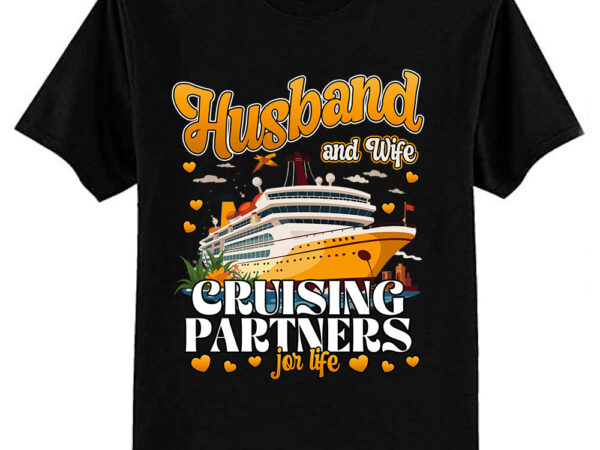 Husband and wife cruise shirt 2024 matching couple outfits t-shirt ltsp