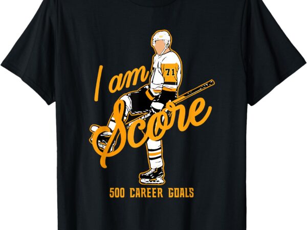 I am score 500 career goals t-shirt