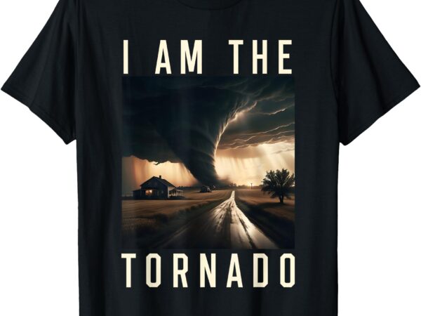 I am the tornado costume storm hurricane meteorologist t-shirt