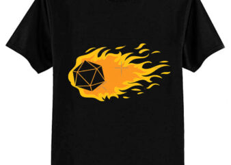 I cast Fireball Wizard Sorcerer DM Gift TTRPG Classic T-Shirt