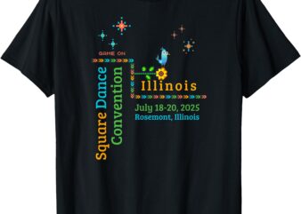 ILSDC 2025 Square Dance Convention T-Shirt