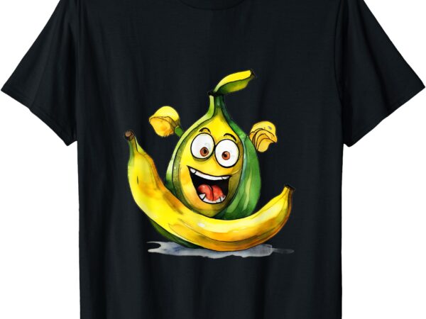 I’m a crazy banana costume halloween yellow funny t-shirt