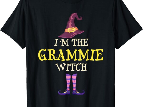 I’m the grammie witch costume halloween funny witchy t-shirt