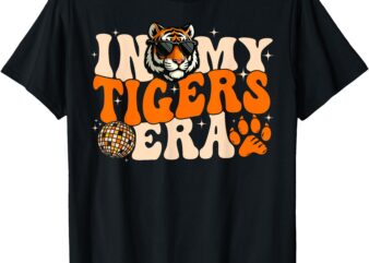 In My Tigers Era Back to School Sports Spirit Tiger Mascot T-Shirt