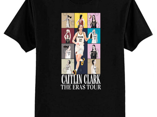 Indiana caitlin clark the eras tour women basketball t-shirt