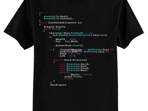 Is this the real life coding programming color classic t-shirt