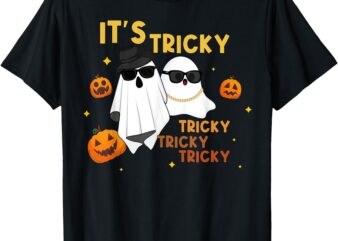 It’s Tricky Tricky Tricky Funny Ghost Boo Halloween T-Shirt