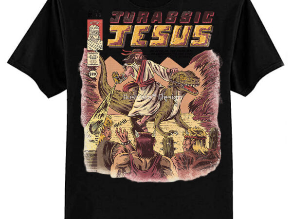 Jurassic jesus classic t-shirt