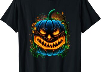 Jack O’Lantern pumpkin spooky TD T-Shirt