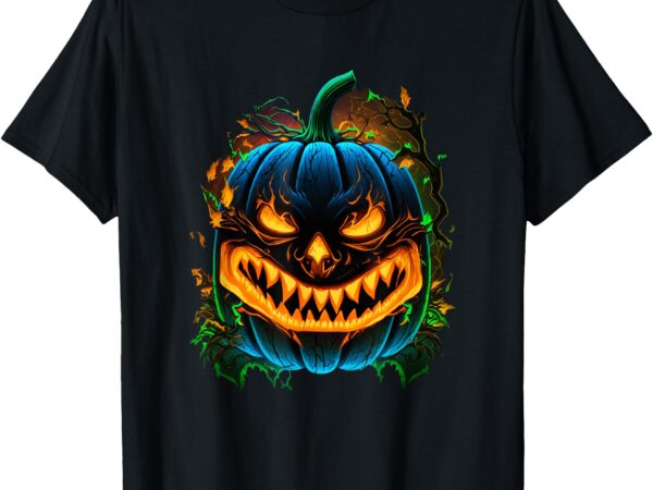 Jack o’lantern pumpkin spooky td t-shirt