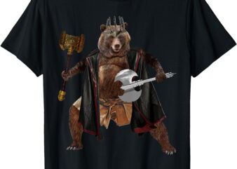 Jason the Grizzly Bear Prison Warden T-Shirt