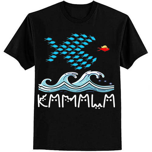 Kamala Fish Eat Fish T-Shirt ltsp