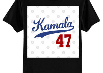 Kamala Los Angeles Dodger Blue 47 Kamala Harris 2024 for President Madam President T-Shirt