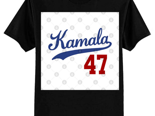 Kamala los angeles dodger blue 47 kamala harris 2024 for president madam president t-shirt