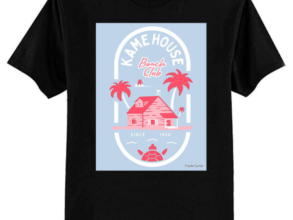 Kame house beach club classic t-shirt