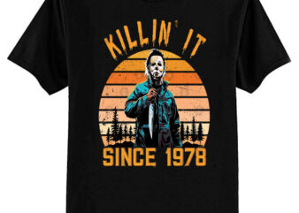 Killin’ It Since 1978 – Michael Myers vintage Halloween T-Shirt