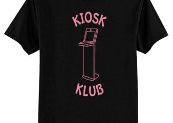 Kiosk Klub – Apparel and T-shirt Backprint T-Shirt