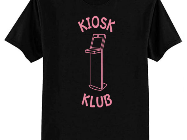 Kiosk klub – apparel and t-shirt backprint t-shirt