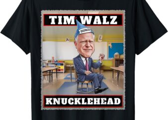 Knucklehead Waltz I’m A Knucklehead At Times Tim Walz Debate T-Shirt