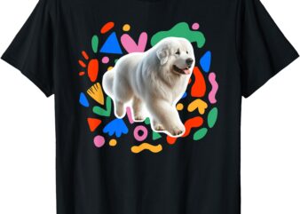 Kuvasz Colorful Design Dog T-Shirt