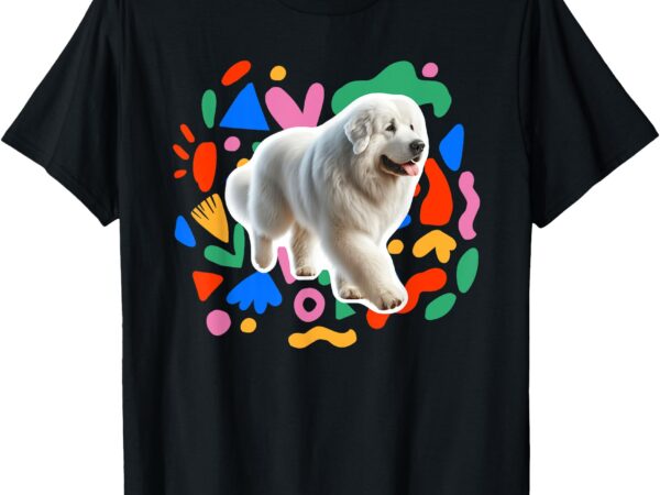 Kuvasz colorful design dog t-shirt