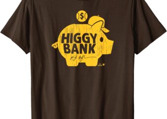 Kyle Higashioka – Higgy Bank – San Diego Baseball T-Shirt