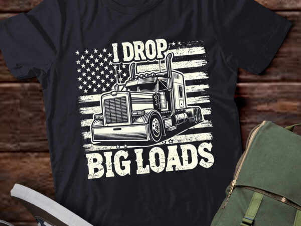 Lt471 vintage trucker for men women kids trucking driver t shirt vector graphic