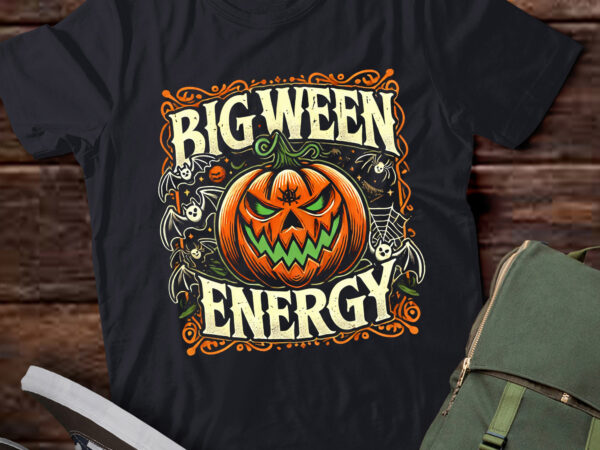 Lt474 big ween energy happy halloween gifts t shirt vector graphic