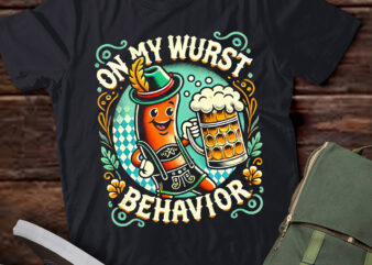 LT478 On My Wurst Behavior Bratwurst German Oktoberfest