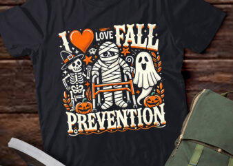 LT484 Groovy I Love Fall Prevention Fall Physical Therapy