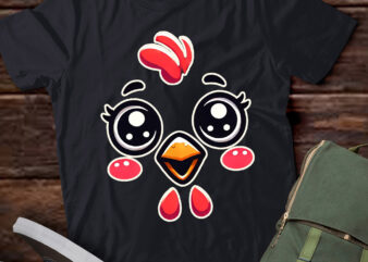 LT490 Halloween Chicken Face Costume Cute Hen Themed