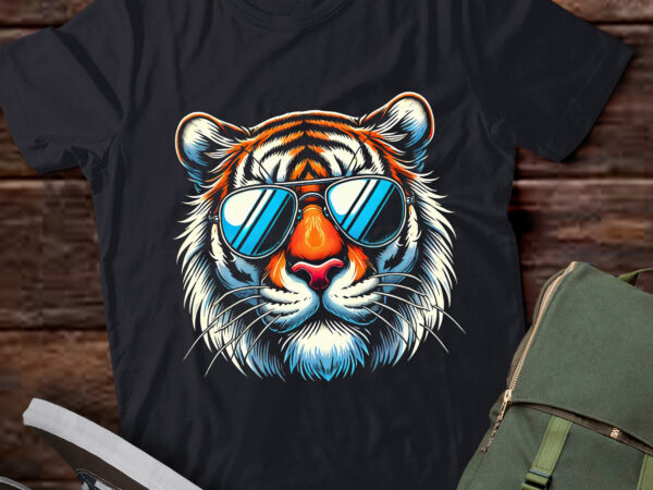 Lt498 cool tiger in sunglasses men women cute tigers t shirt vector graphic