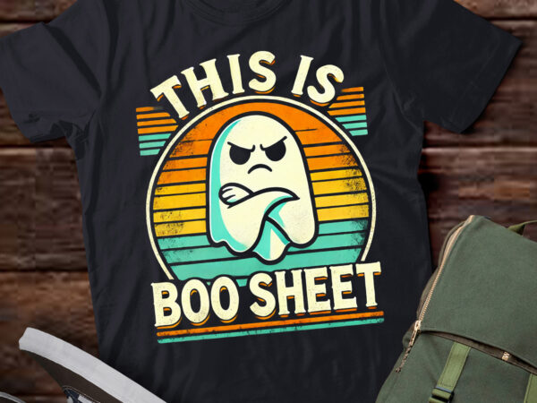 Lt515 this is boo sheet ghost retro halloween costume t shirt vector graphic