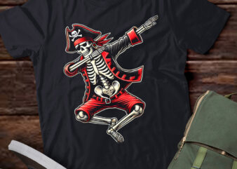 LT520 Dabbing Skeleton Pirate Halloween Costume Jolly Roger