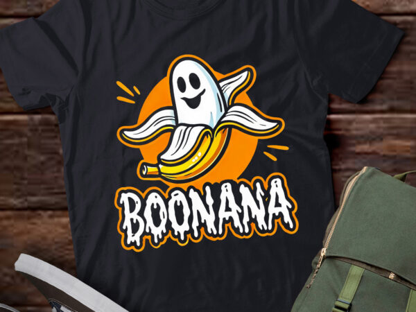 Lt524 boonana cute ghost banana halloween costume t shirt vector graphic