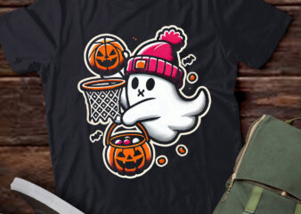 LT549 Ghost Playing Basketball Halloween Costume for Boys