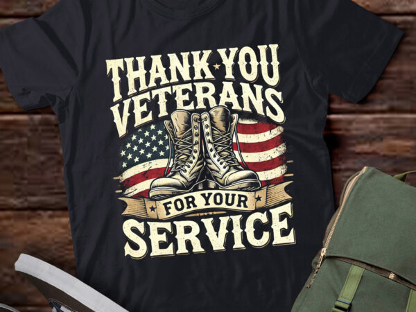 Lt560 thank you veterans for your service veterans day t shirt vector graphic