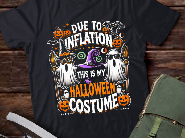 Lt578 due to inflation this is my halloween costume t shirt vector graphic