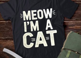 LT580 Meow I’m A Cat – Funny Halloween Costume