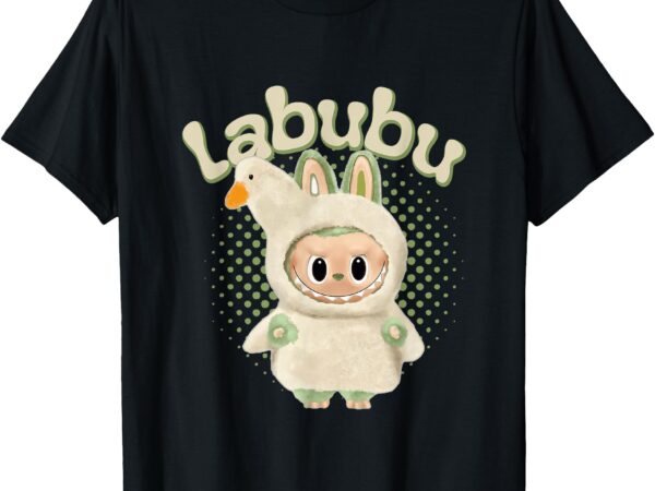 Labubu lover cute labubu the monsters duck funny t-shirt