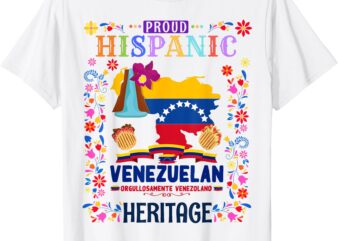 Latin Heritage Venezuelan Flag Outfit idea Kids Venezuela T-Shirt