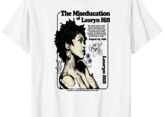 Lauryn Hill Fugees The Famous Vintage Retro Rock Rap Hiphop T-Shirt