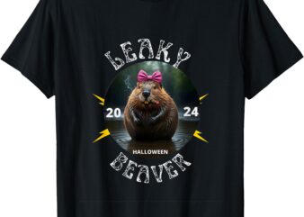 Leaky Beaver Halloween 2024 T-Shirt