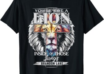 Let Your Lion Out Brandon Lake Merch Praise Jesus T-Shirt