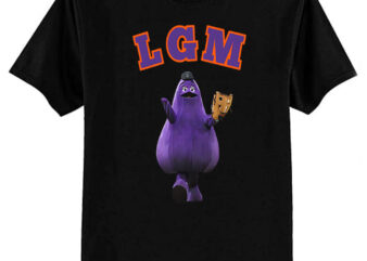 Let’s Go Mets Grimace LGM New York Mets T-Shirt